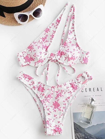 Diğer Zaful yeni ve etiketli bikini, 38/M beden çiçek desenli