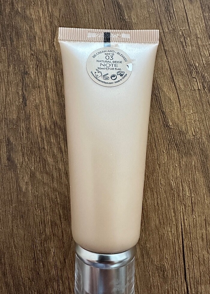 Note BB Cream Anti-Blemish 03 Natural Beige - Görsel 2