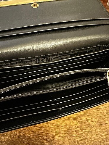 Ted Baker Cüzdan, siyah, kullanılmış - Görsel 6