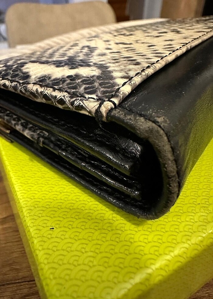 Ted Baker Cüzdan, siyah, kullanılmış - Görsel 5