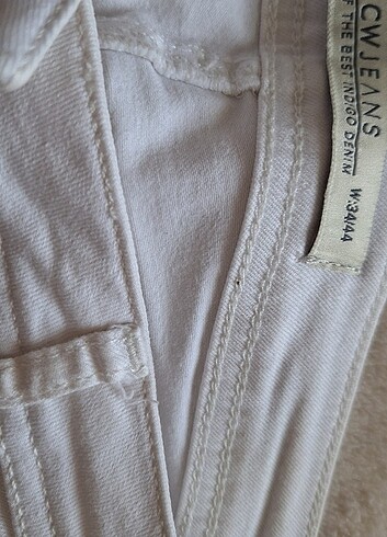 44 Beden Lcw beyaz kot pantalon