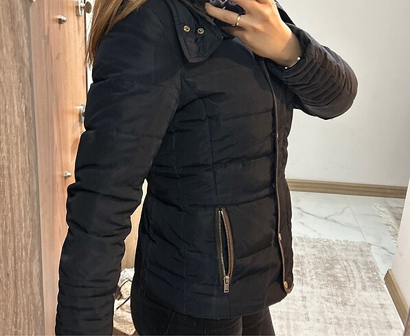 38 Beden lacivert Renk Kışlık mont