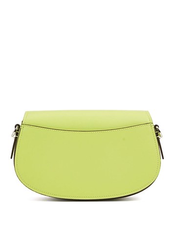 Yeşil Deri Kemerli Kadın Çanta - Görsel 4