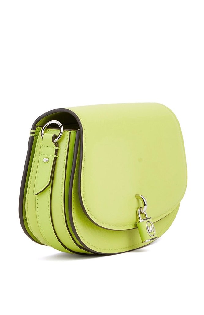 Yeşil Deri Kemerli Kadın Çanta - Görsel 3