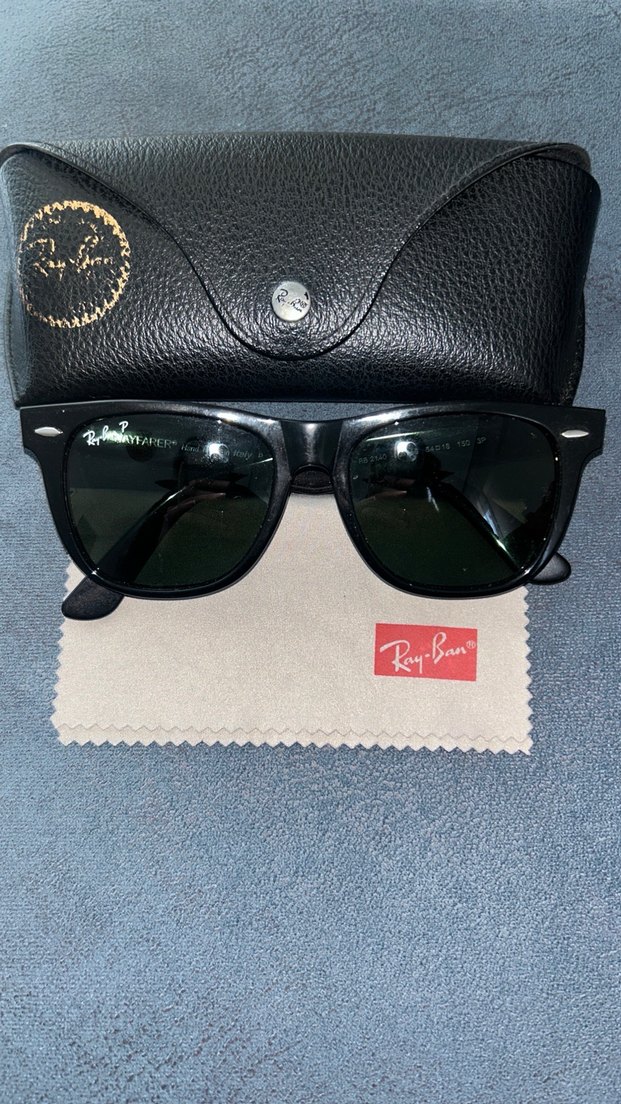 Ray-Ban Siyah Parlak Klasik Kadın Güneş Gözlüğü - Görsel 2