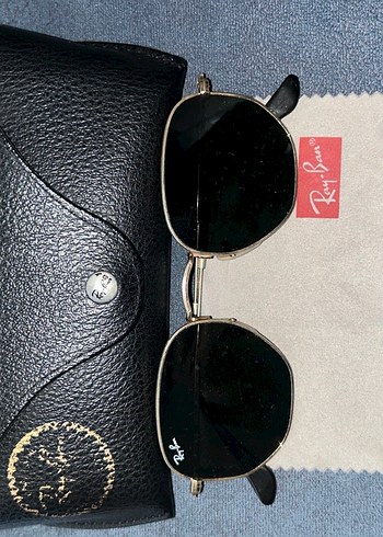 Ray-Ban Erkek Siyah Kare Güneş Gözlüğü - Görsel 3