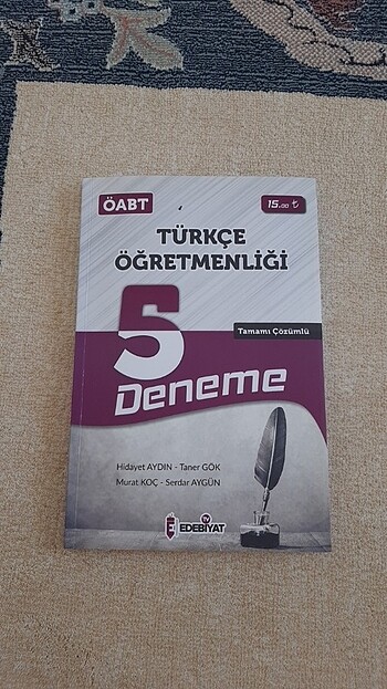 edebiyattv 5li deneme Türkçe öabt