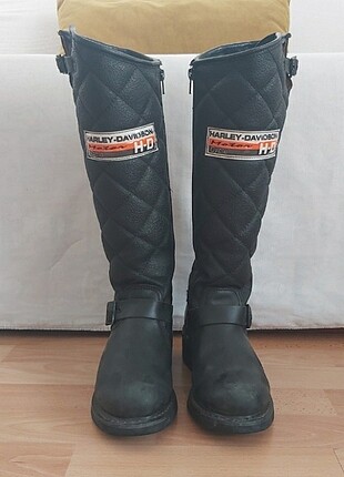 Siyah Uzun Harley Davidson