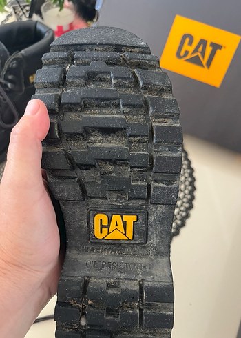 CAT Sarı Platform Topuklu Bot