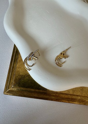 Accessorize Çelik Gold Özel Seri Küpe