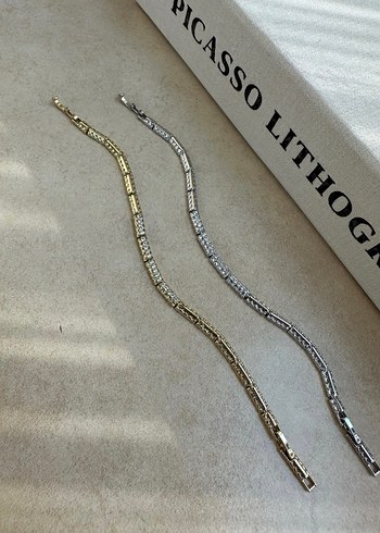 Xuping 14k Gold Taşlı Bileklik - Görsel 2