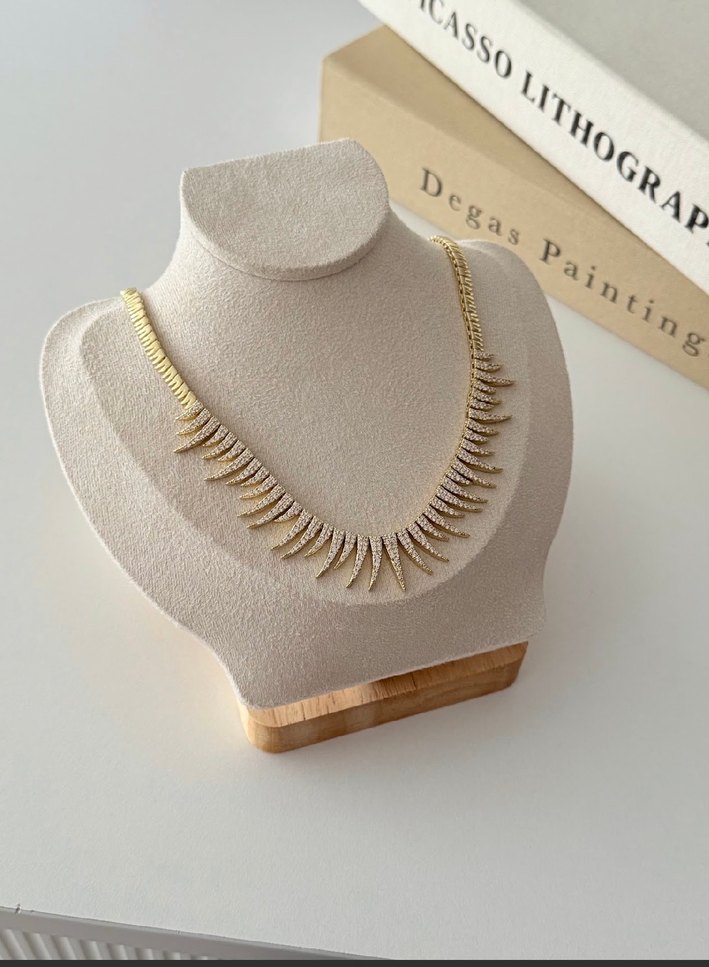 Vip 14k Gold Altın Kaplama Kolye - Görsel 2