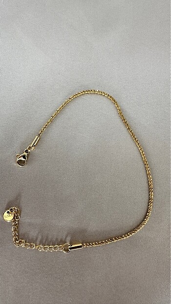 Çelik gold bileklik