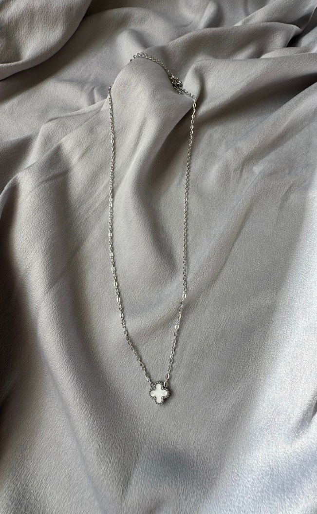 Çelik Silver vn clf Kolye - Görsel 2