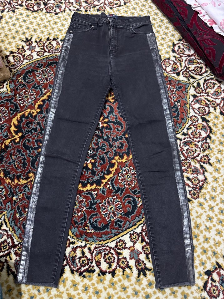 Siyah orta bel kot - Görsel 2