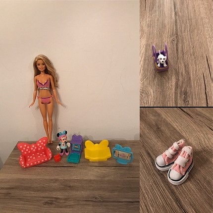 Barbie ve aksesuar REZERVEDİR