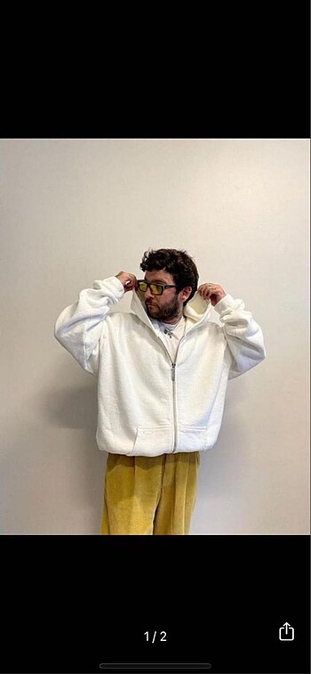 Fermuarlı Sweat ceket hoodie 