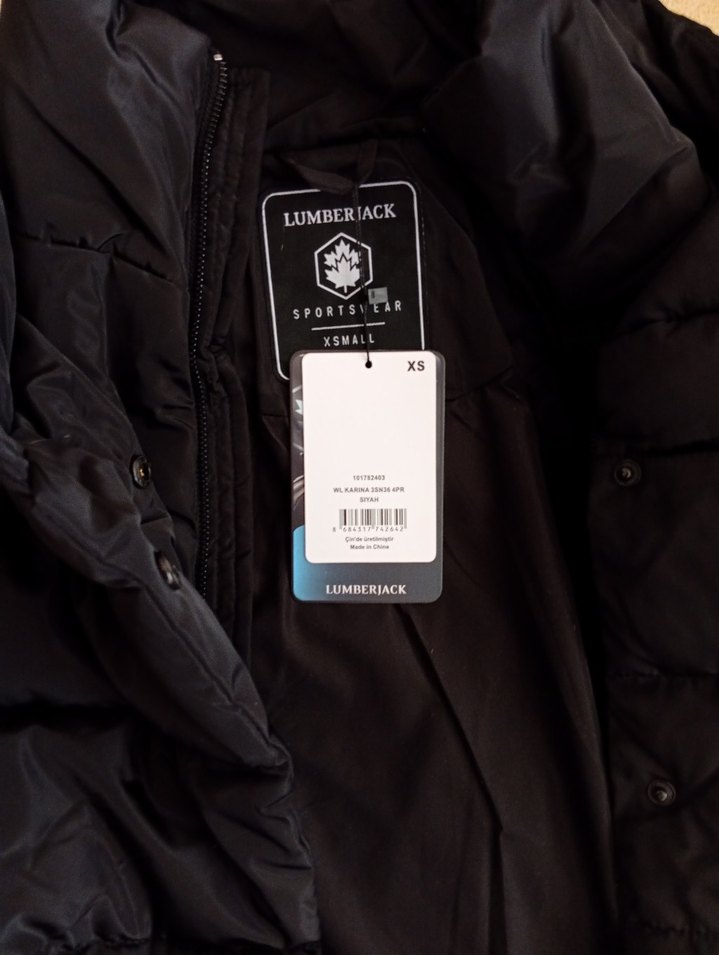 LUMBERJACK - Kadın Siyah Mont - Görsel 3