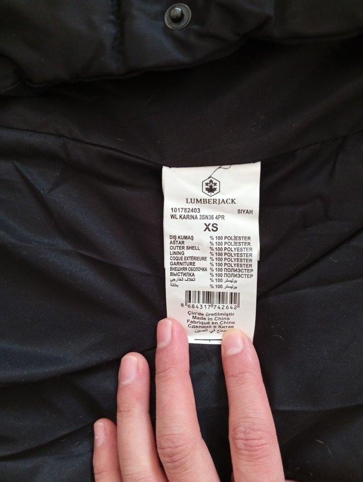 LUMBERJACK - Kadın Siyah Mont - Görsel 4