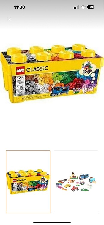 Lego 384 parça