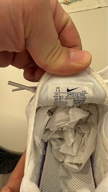 38,5 Beden Nıke airmax 270