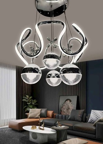 Ikea Loris Modern Sarkıt 3 Renk Kumandalı Led Avize