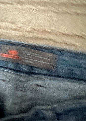 Gevşek Kesim Mavi erkek Midi Denim Pantolon - Görsel 5