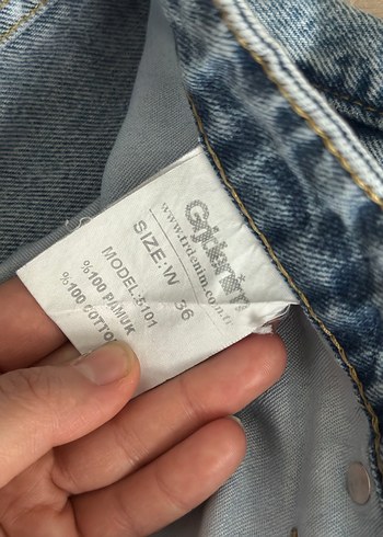 Mavi Pastel Renkli Bol Kesim erkek Kot Pantolon - Görsel 2