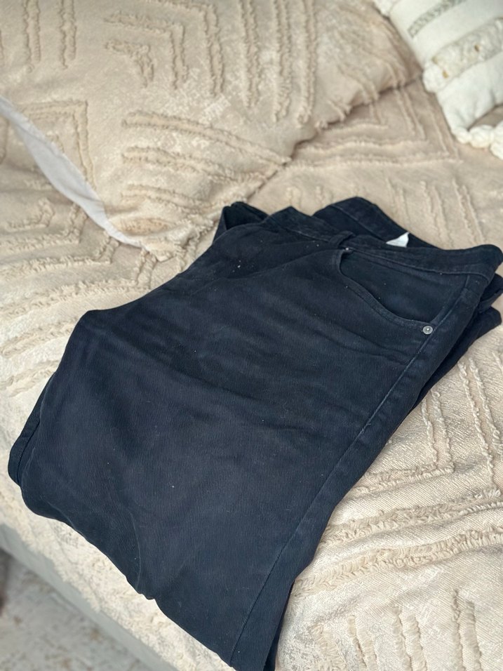 Erkek Siyah Kemerli Denim Jean - Görsel 3