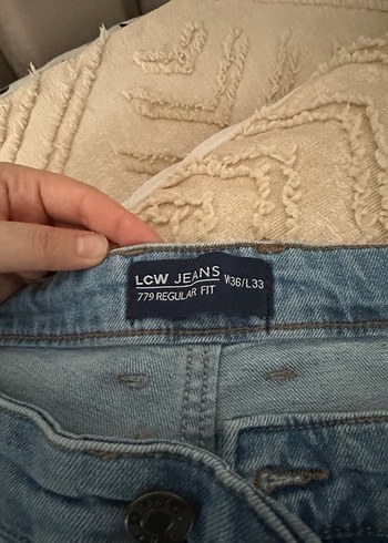 Erkek Mavi Rahat Kesim Midi Kot Pantolon - Görsel 2