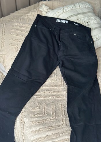 Siyah Süet Regular Fit Erkek Pantolon - Görsel 3