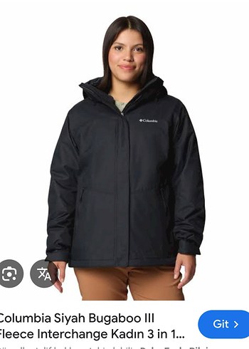 l Beden Columbia Womens Bugaboo III 3in1 Jacket