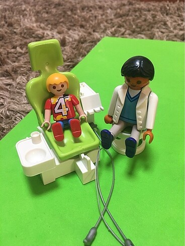 Playmobil Lego dişçi bebek