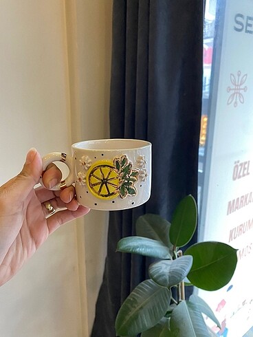 Limon Nescafe Bardağı