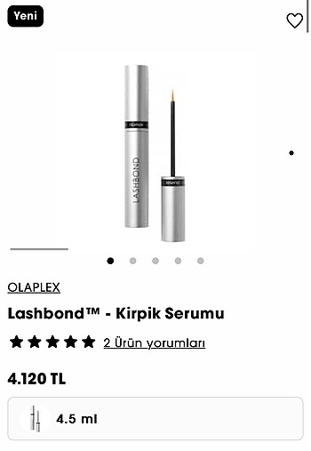 Olaplex kirpik serumu