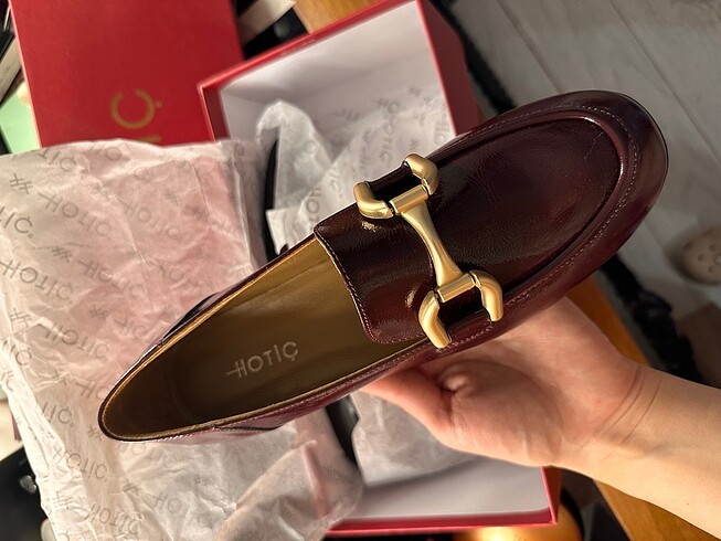 Hotiç Hotiç bordo loafer