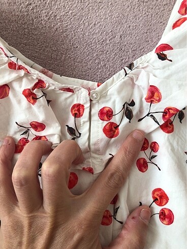 5 Yaş Beden çeşitli Renk Yaka detaylı kız çocuk bluz