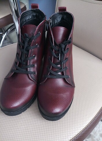 39 Beden bordo Renk AYAKKABI