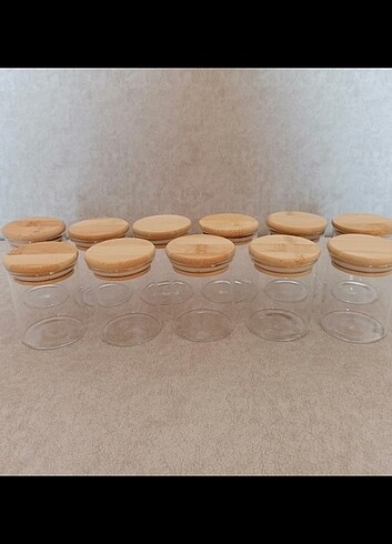 Bambu Kapaklı Baharatlık 180 ml 