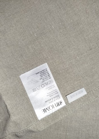 H&M Home Keten Kurulama Bezi - Görsel 4