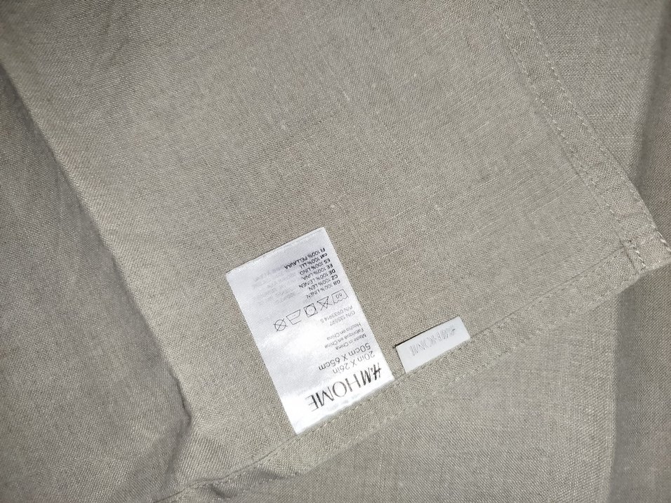 H&M Home Keten Kurulama Bezi - Görsel 4