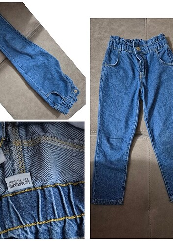 7 Yaş Beden mavi Renk LCW 6/7 yas mom Jean