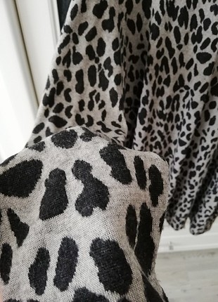 Leopar elbise veya tunik