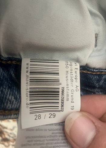 Mavi Jeans Mavi Boru paça Kesim Kadın Kot Pantolon