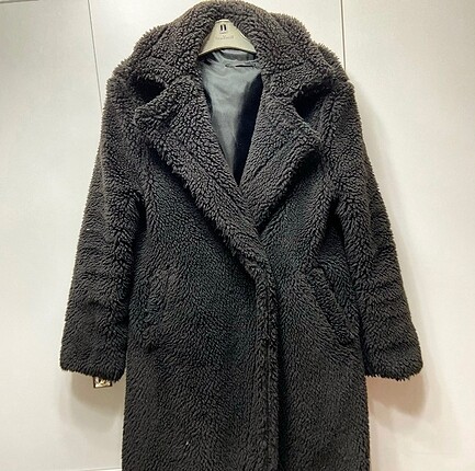 Zara SIYAH PELUŞ KABAN