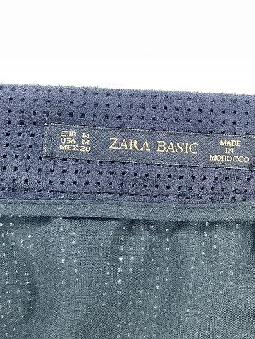 m Beden lacivert Renk Zara Midi Etek %70 İndirimli.