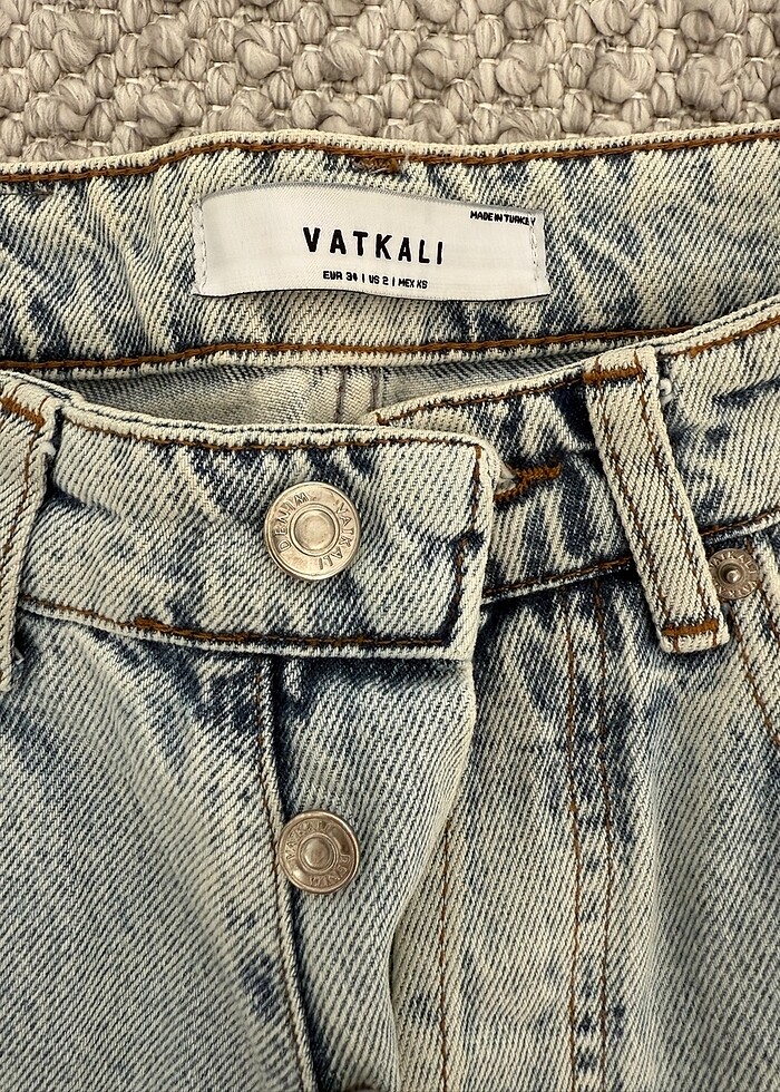 Vatkalı jean - Görsel 2