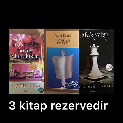 3 kitap