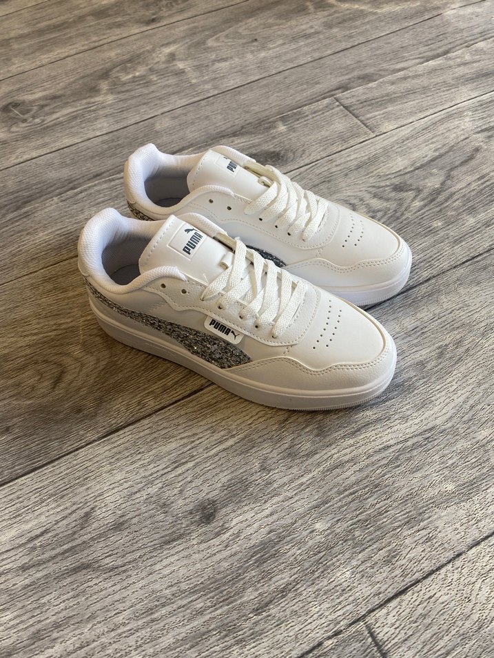 Beyaz Taşlı Puma Sneaker — görsel 2/5