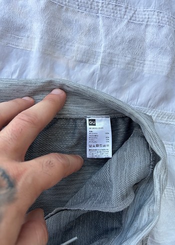xl Beden gri Renk Uniqlo GU Spor Şort